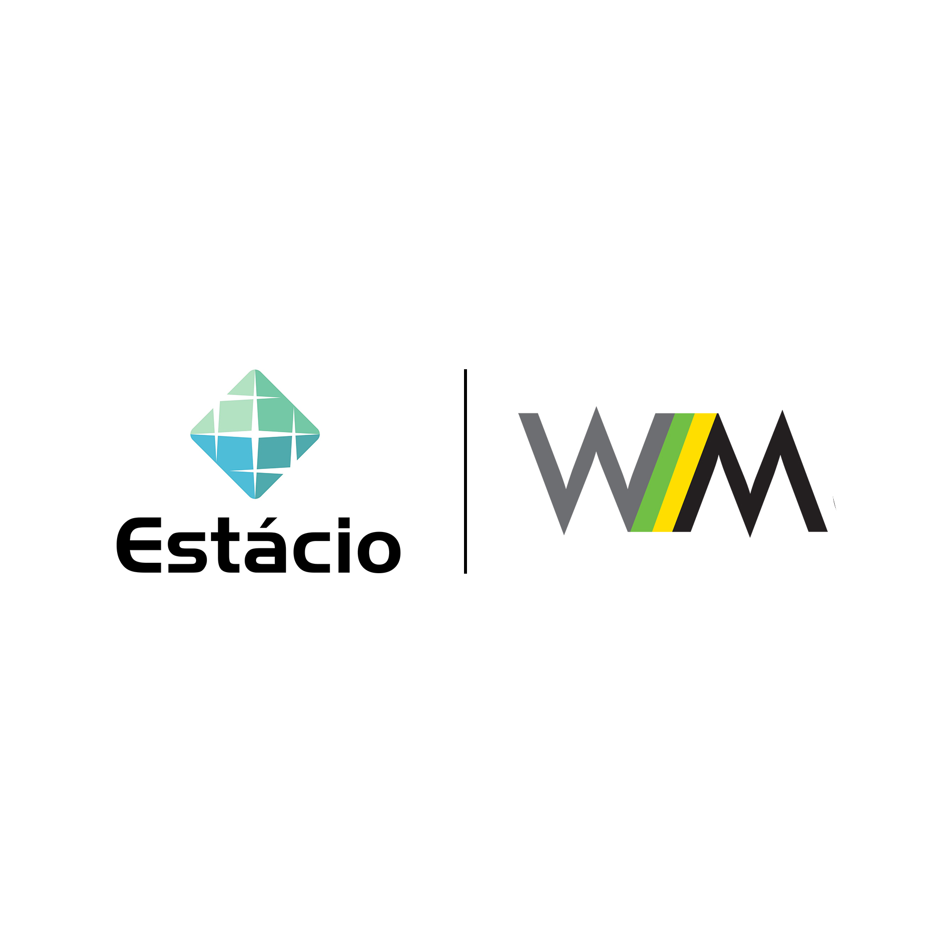 Logos Estácio e WMcCann