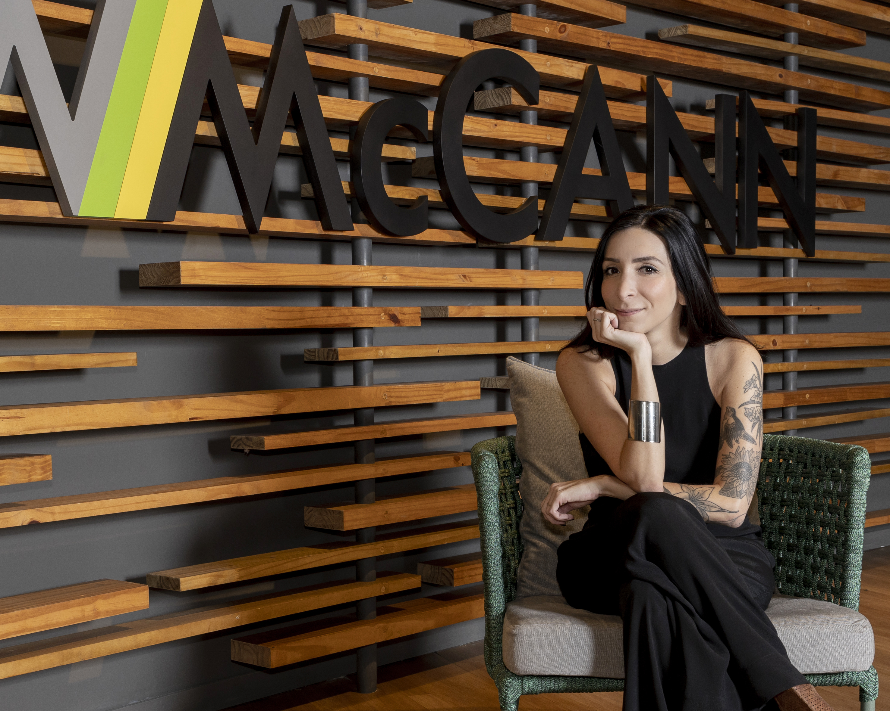 Foto da nova diretora de conteúdo da WMcCann, Patrícia Colombo.