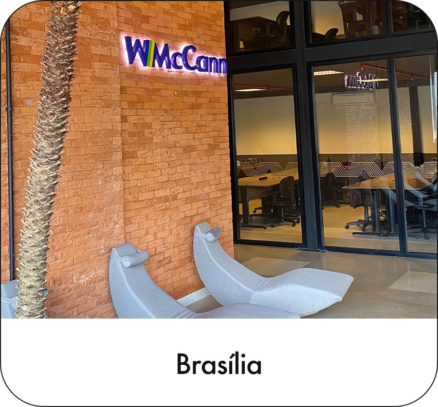 Escritório da WMcCann em Brasília